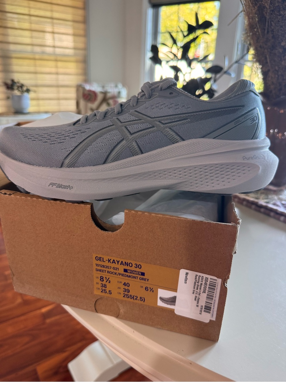 Asics Women’s GEL-Kayano 30 Sneakers in Piedmont Grey